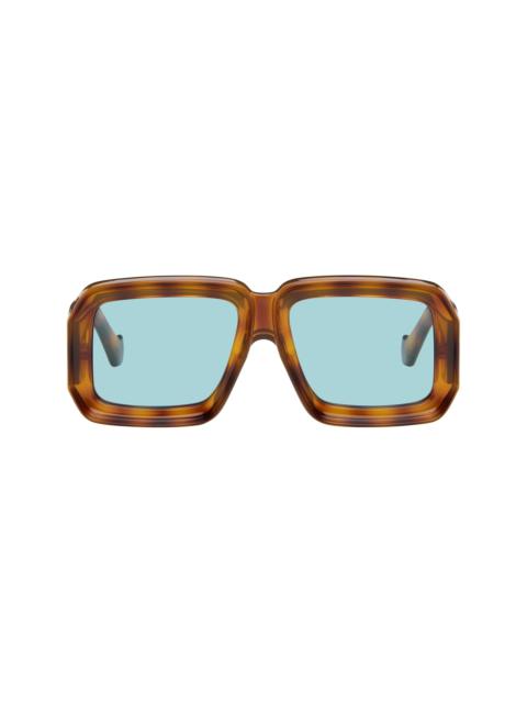 Brown Paula's Ibiza Dive In Mask Sunglasses