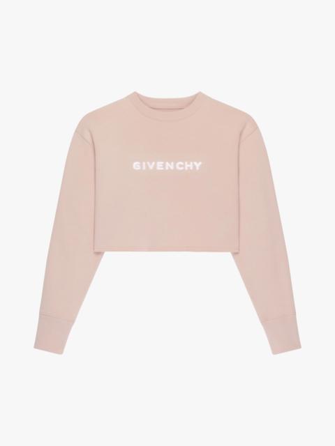 Givenchy GIVENCHY 4G SHORT SWEATSHIRT