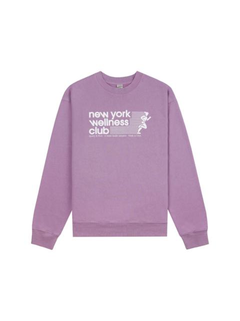 Sporty & Rich USA Wellness Club crew-neck sweatshirt