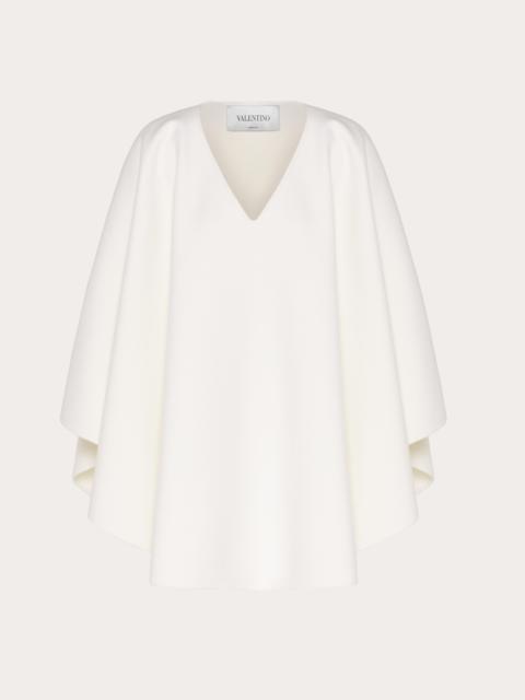 Valentino VGOLD COMPACT DRAP CAPE