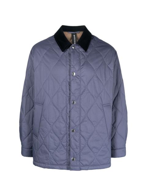 Teeming quilted coach jacket