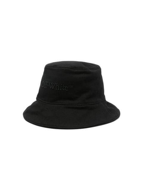 Bookish denim bucket hat