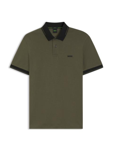 BOSS SLIM-FIT COTTON POLO SHIRT