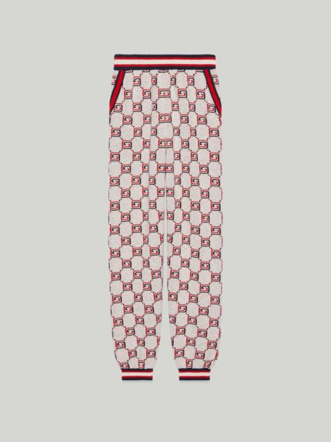 GUCCI GG cotton jacquard pant