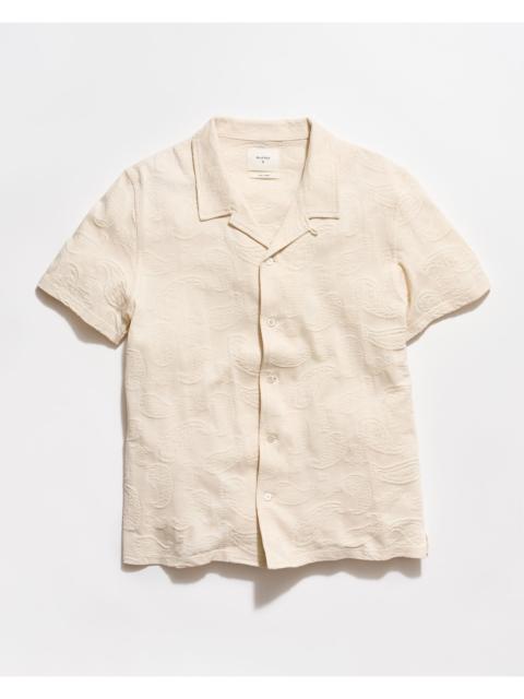Billy Reid Short Sleeve Numajiri Beach Shirt