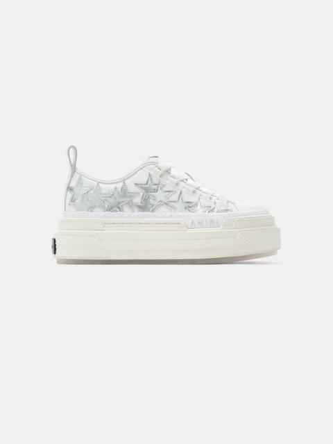 AMIRI METALLIC PLATFORM STARS COURT
