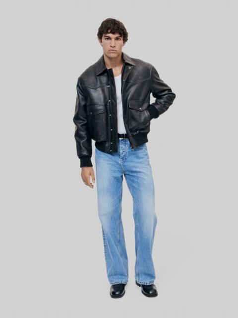 The Kooples BROWN LEATHER JACKET