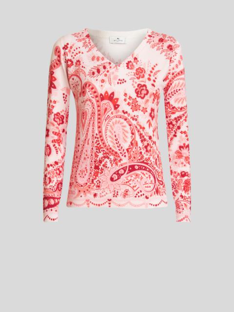 Etro PAISLEY PATTERN JUMPER