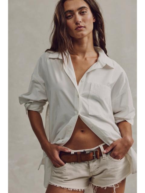 FREE PEOPLE We The Free Lexi Poplin Button Down Shirt