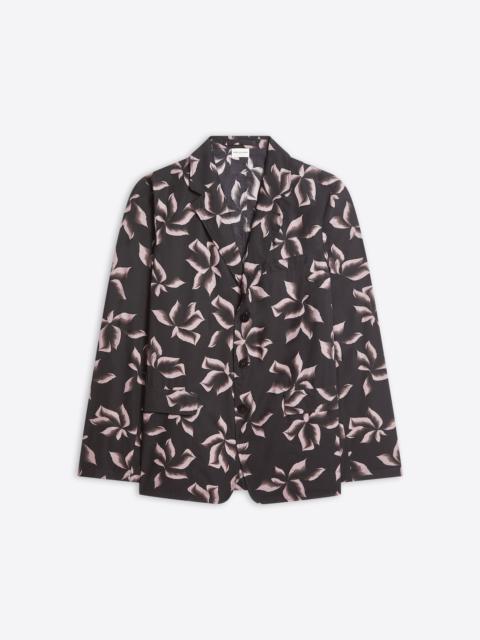 Dries Van Noten PRINTED COTTON BLAZER