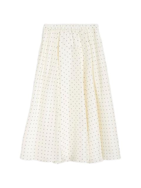 Aspesi polka-dot skirt