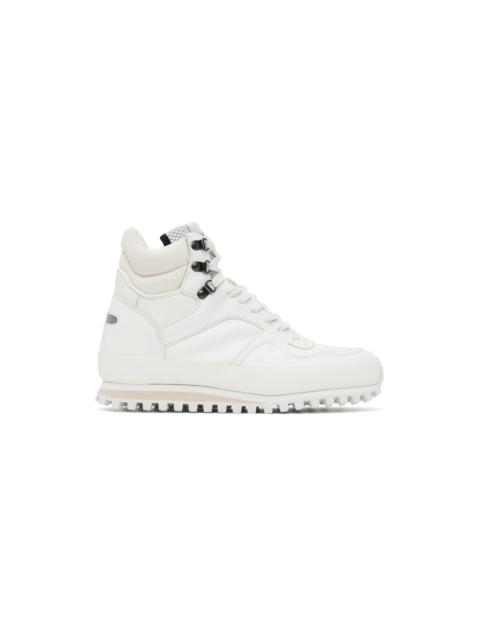 White Marathon Snow Sneakers