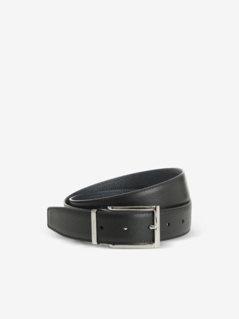 FERRAGAMO reversible grained leather belt