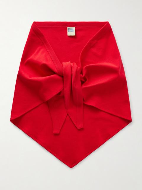 FLORE FLORE Frayed Organic Cotton Scarf