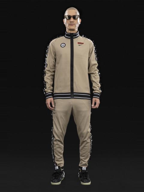 ACRONYM GGG-P1-247 Nike® Acronym® Track Pant Knit KHAKI/BLACK ] with GGG-J1-247 and BLA-001