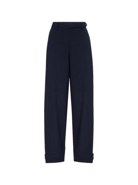 Brunello Cucinelli PANTS "MIDNIGHT BLUE" MD584P868Z_C015