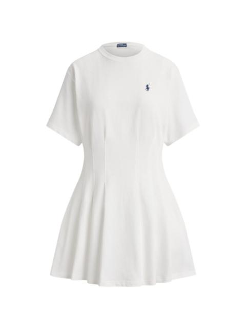Polo Ralph Lauren pleated cotton jersey dress