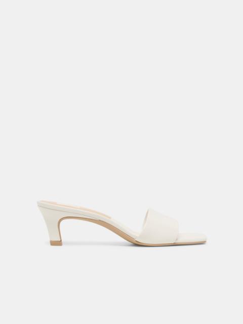 dolce vita REXA HEELS TRUE WHITE LEATHER