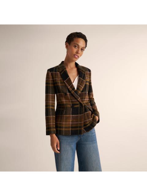 M.M.LaFleur O'Hara Boyfriend Blazer - Heritage Plaid