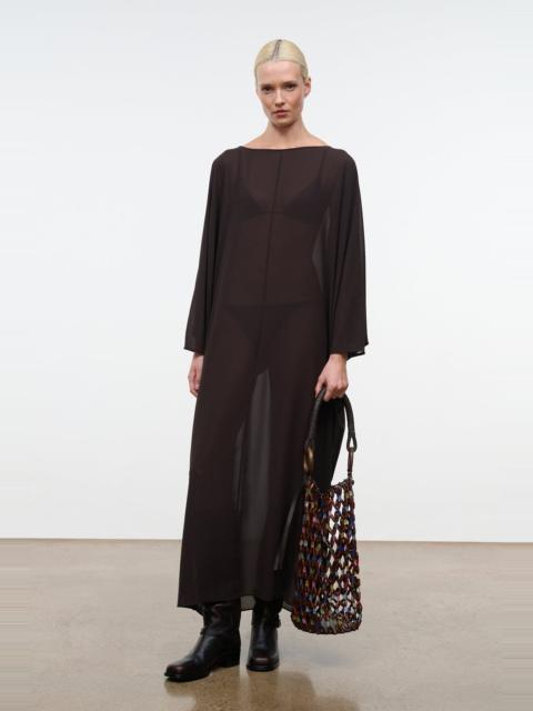 STAUD STAUD NOUR DRESS ESPRESSO