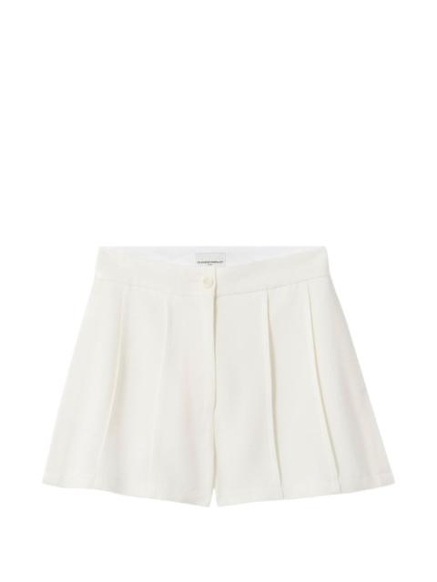 Claudie Pierlot button-fastening pleated shorts