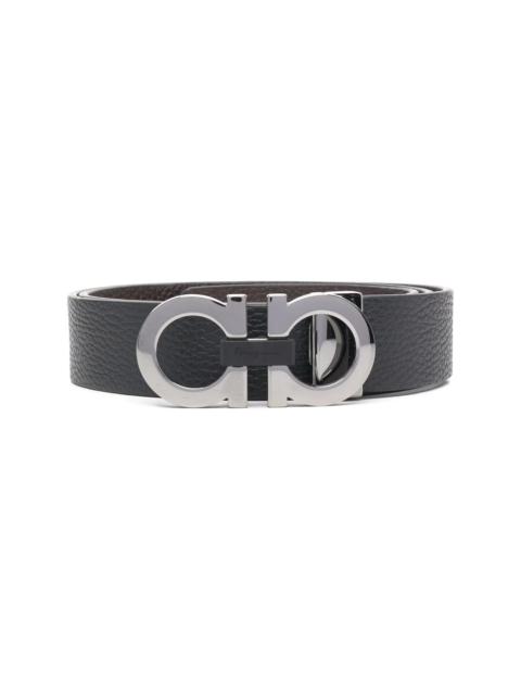 FERRAGAMO textured-finish buckle belt
