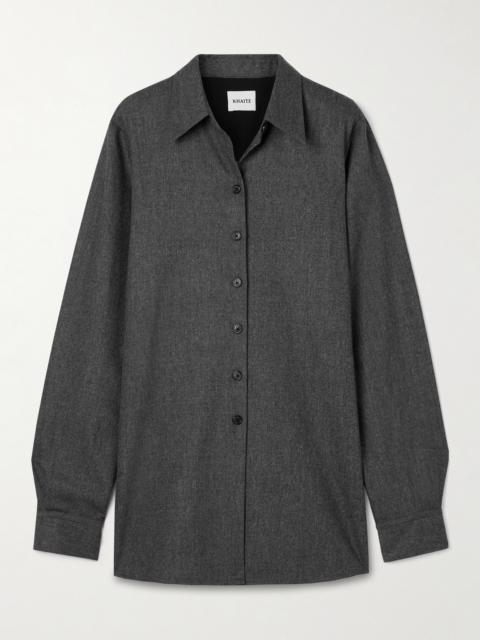 KHAITE Auryn Wool Shirt