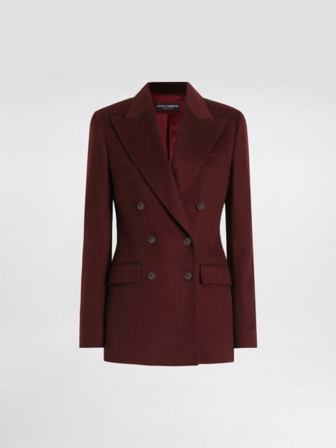 Dolce & Gabbana Double-breasted cashmere jacket