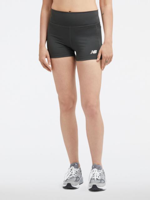 New Balance Linear Heritage Fitted Short