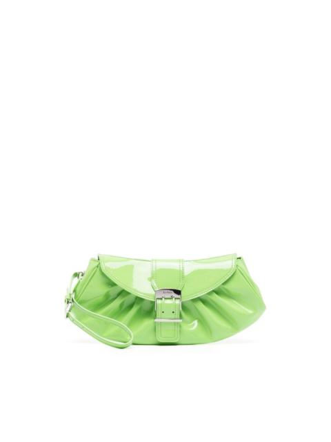 BY FAR Glami gathered clutch bag
