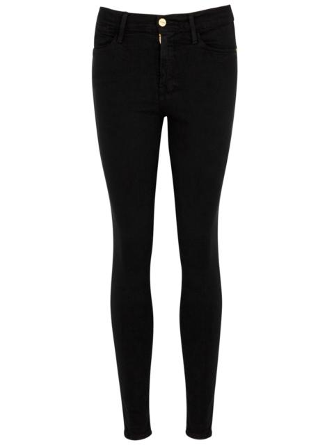 Le High Skinny black jeans