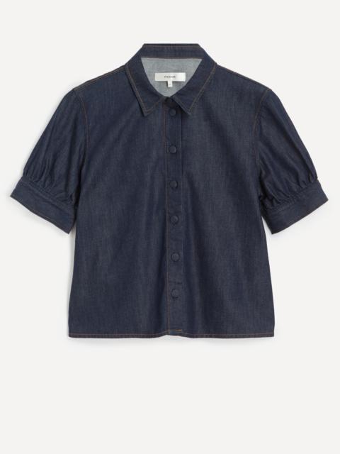 FRAME The Poise Denim Top