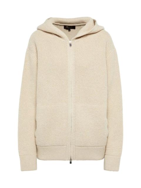 Borgonuovo cashmere hoodie