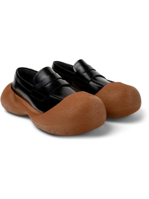 CAMPERLAB Black-brown leather loafers