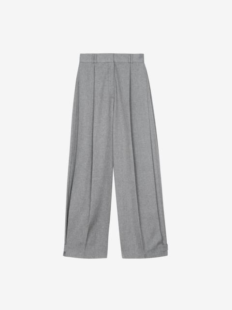 The Frankie Shop Vallsta Tailored Trousers - Grey Melange