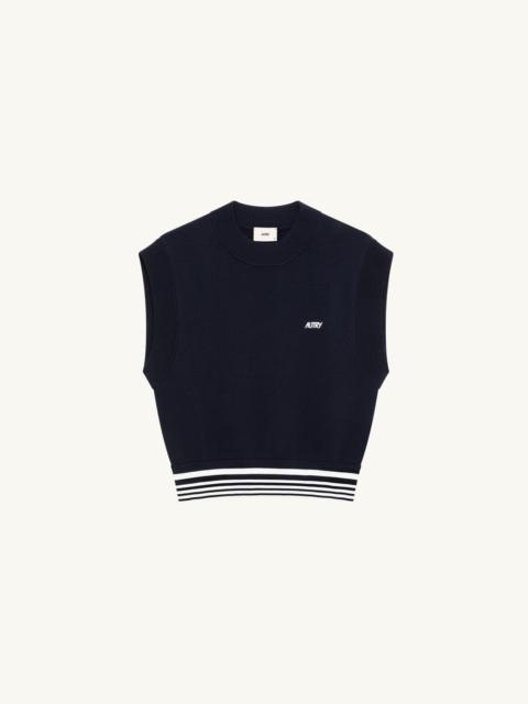 AUTRY KNITTED VISCOSE TOP WOMAN