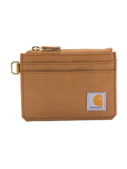 Carhartt Nylon Duck Zippered Card Keeper Wallet