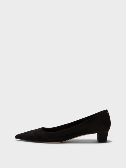 Aeyde Judi Suede Pointed Pumps