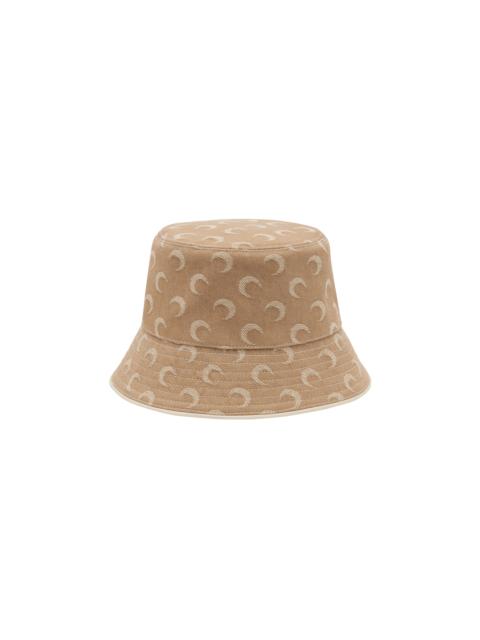 Marine Serre Moon Jacquard Twill Bucket Hat