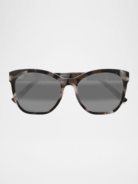 Maui Jim Men's Alulu Acetate Cat-Eye Sunglasses