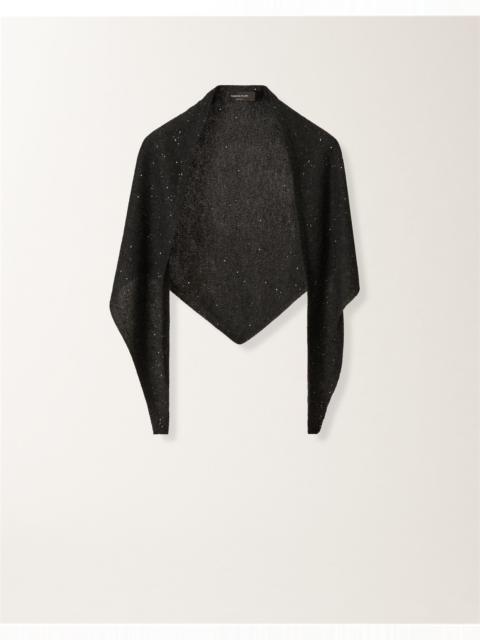 FABIANA FILIPPI Wool and silk foulard with sequins