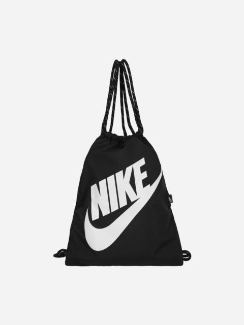 Nike Heritage Drawstring Bag Black