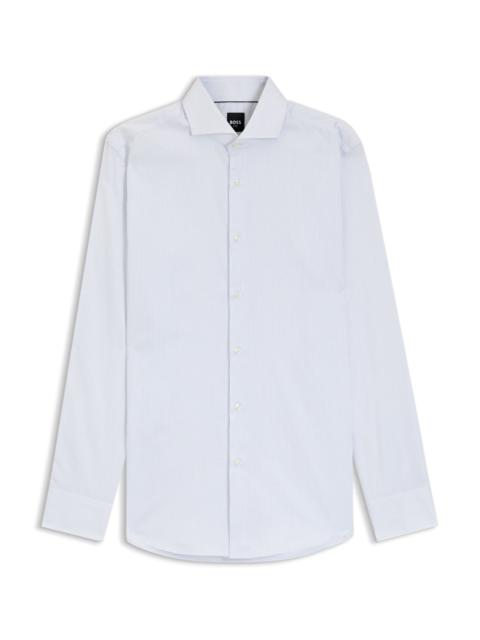 BOSS SLIM-FIT SHIRT IN STRIPED TWILL