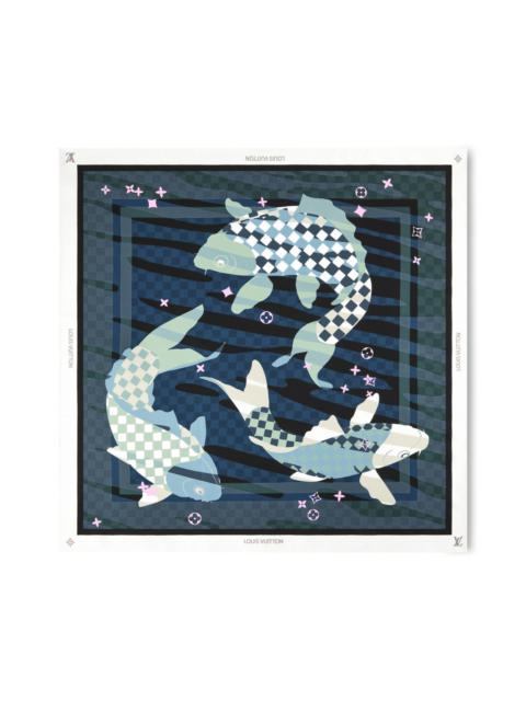 Louis Vuitton Damier Koi Bandana