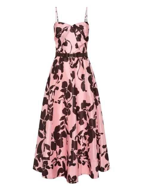 REBECCA VALLANCE Connie floral-print dress