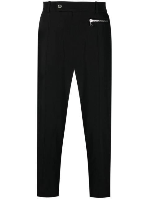 Balmain zip-pocket straight trousers