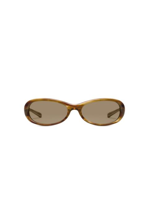 GENTLE MONSTER Groovy T8 oval-frame sunglasses