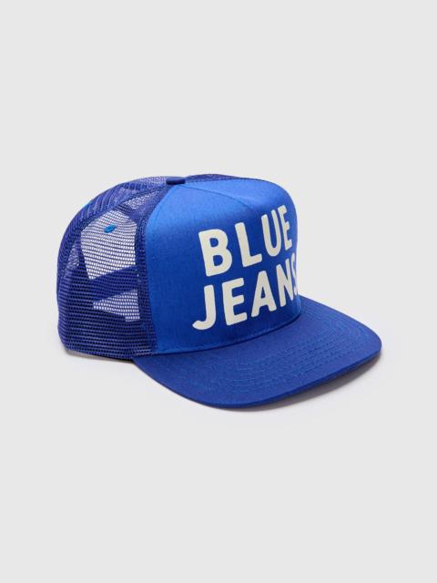 imogene + willie Blue Jeans Trucker Cap in Blue