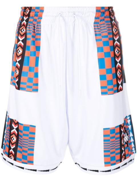 Marcelo Burlon County Of Milan Aop Folk Kappa track shorts