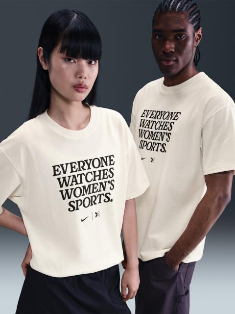 Nike Everyone Watches Women's Sports™ Nike by TOGETHXR T-Shirt